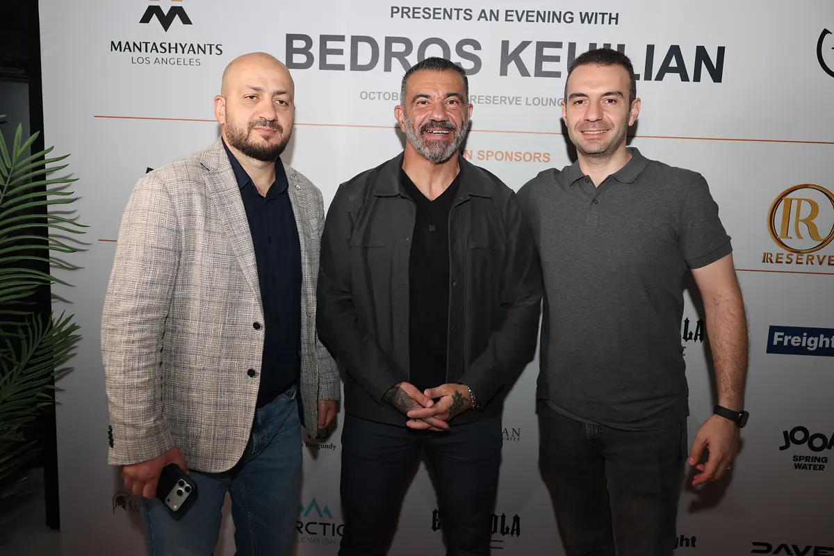 Bedros Keuilian at the step-and-repeat