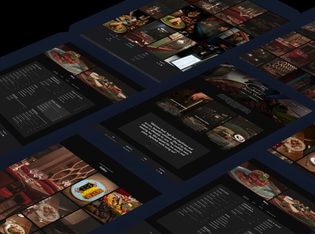 Epique: Restaurant website